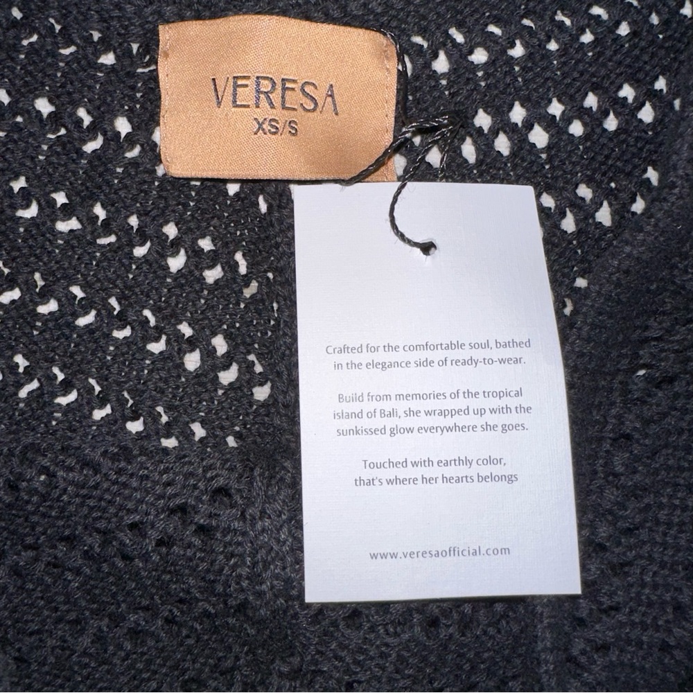 NWT VERESA Official Veresaid Boram Short Pants Knit Shorts Black Resortw… - Picture 5 of 8